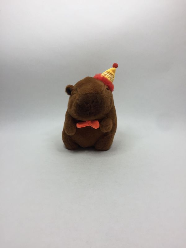 Schwein Wasserschwein Capybara Knuffel stehend 23 cm selten