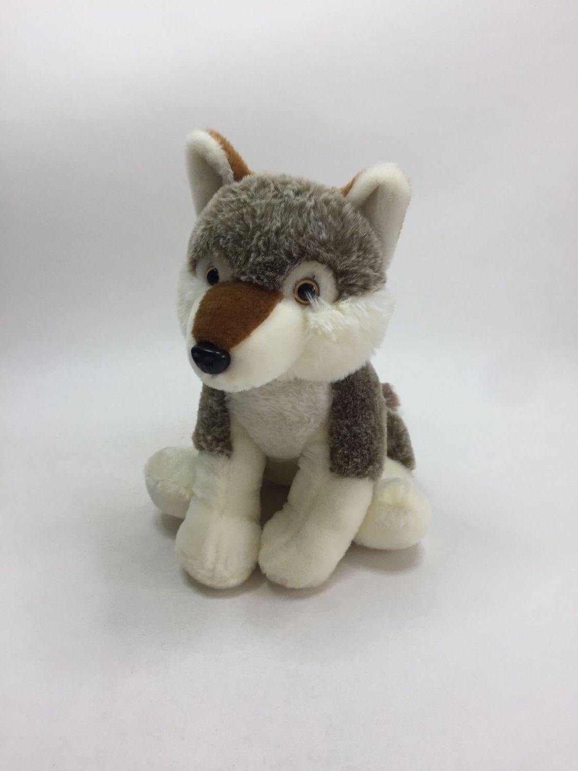 Wolf Pia sitzend 30 cm selten
