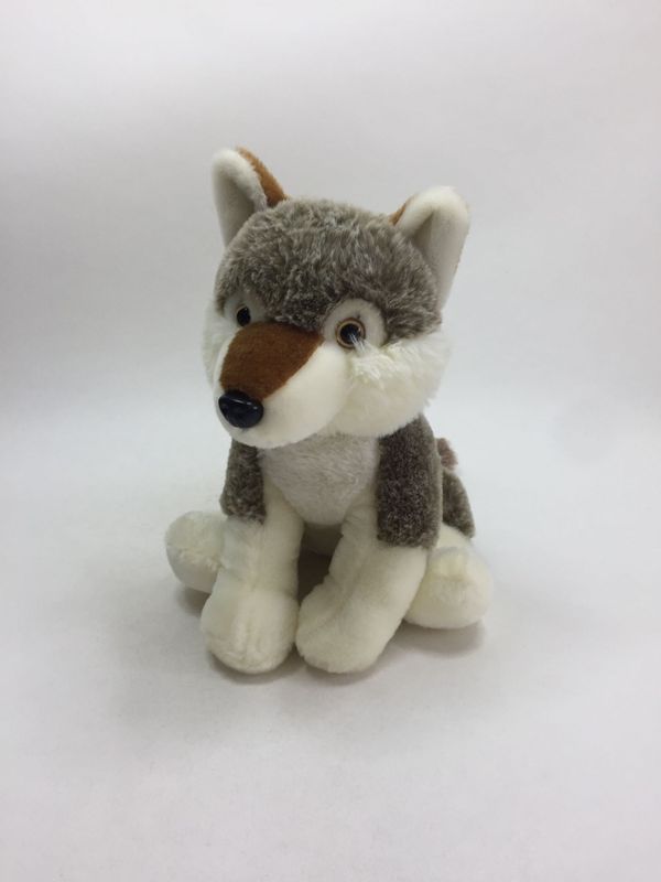Wolf Pia sitzend 30 cm selten