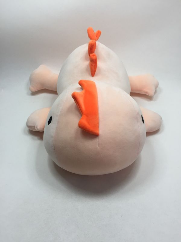XXL Axolotl Knuffel liegend 65 cm 0,645 kg Mega Sammlerstück