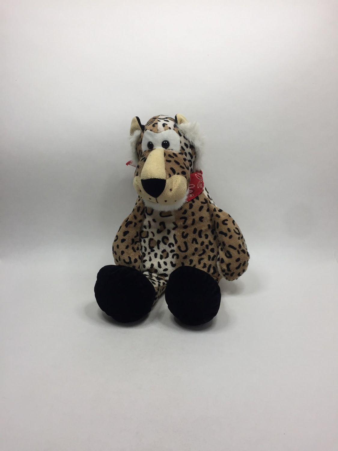 Leopard Knuffel stehend 47 cm Rarität