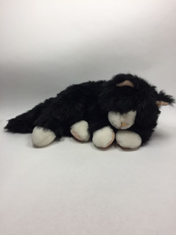 Katze XL Knuffel liegend 68 cm Sammlerstück Katze XL Knuffel liegend 68 cm Sammlerstück