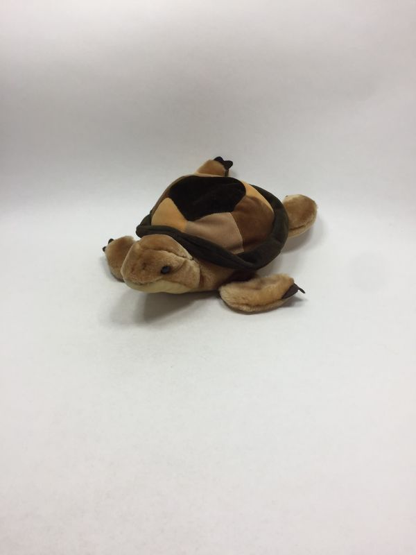 Schildkröte Handpuppe Knuffel liegend 35 cm selten Schildkröte Handpuppe Knuffel liegend 35 cm selten