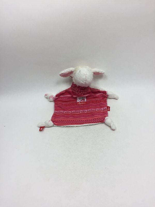 Schnuffeltuch / Schmusetuch Schaf Sigikid "Schnuggi" stehend 30 cm selten
