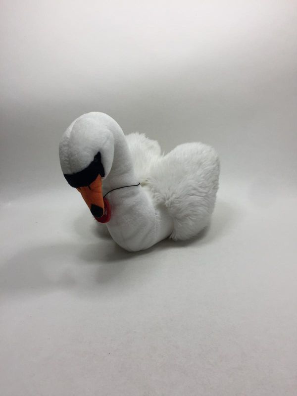 Schwan Trudi liegend 43 cm sehr selten