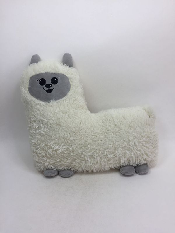 Deko Kissen Lama Knuffel stehend 40*40 cm selten