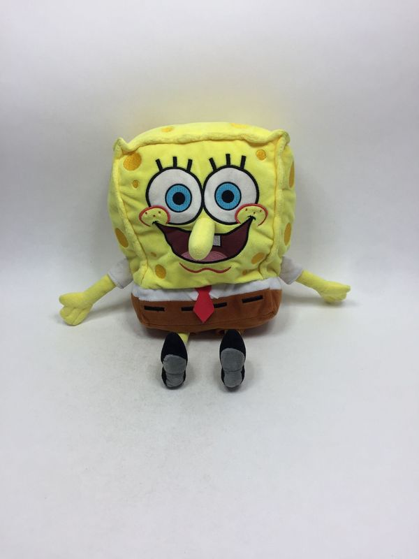 Spongebob Schwammkopf Knuffel stehend 38 cm selten Spongebob Schwammkopf Knuffel stehend 38 cm selten