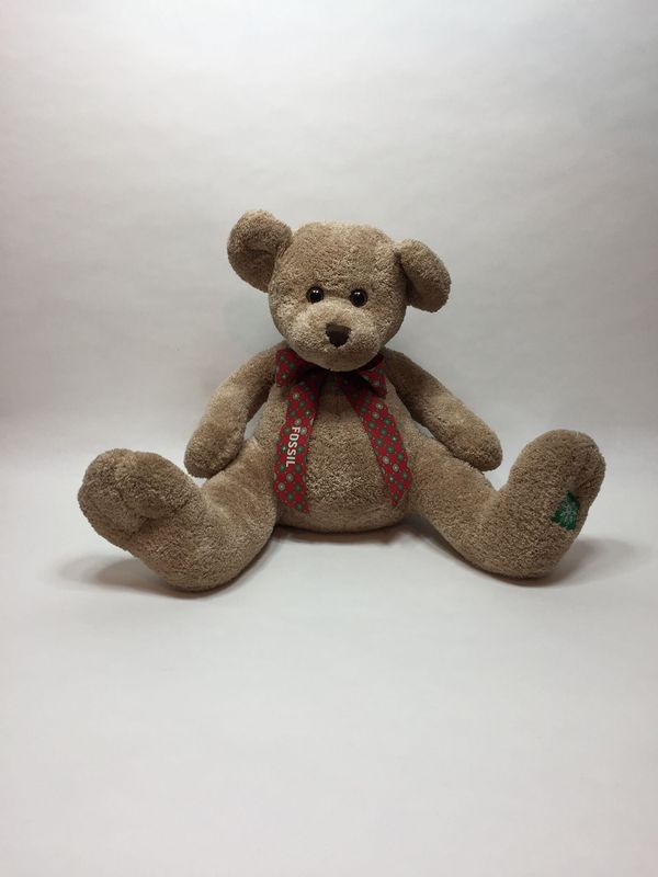 Teddy Fossil XL sitzend 50 cm Rarität und Sammlerstück