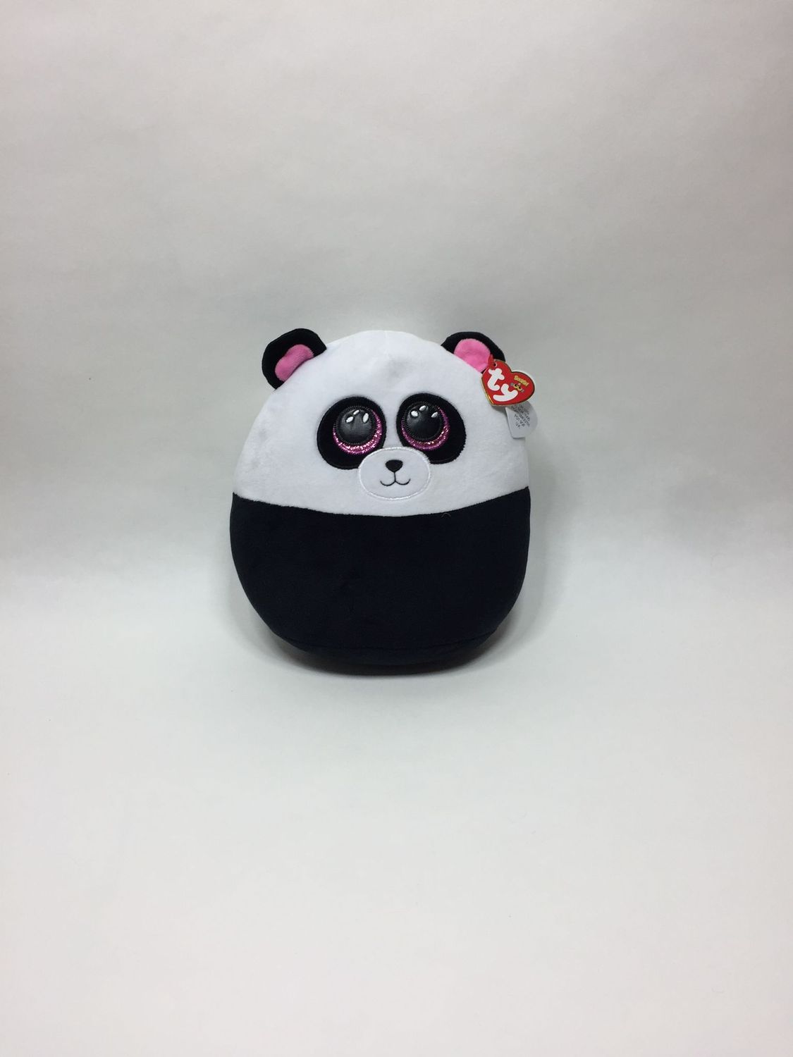 TY Squish-a-Boo Panda Bamboo stehend 25 cm Neuwertig mit Etikett