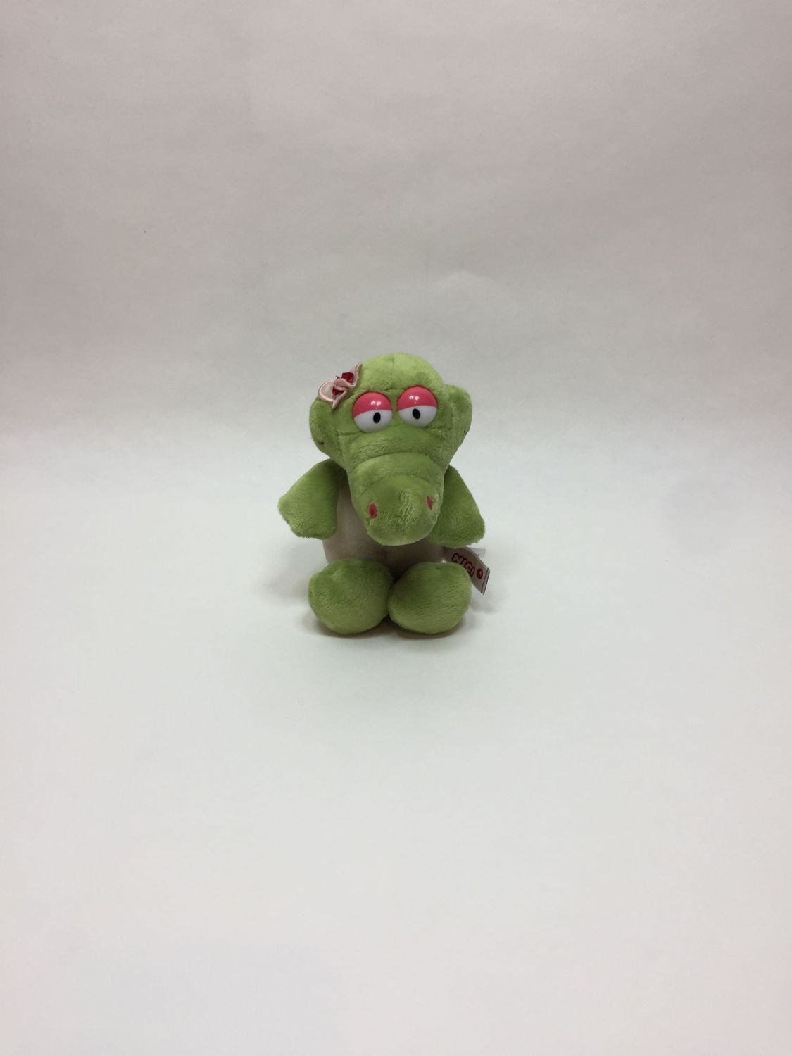 Nici Krokodil Nahla stehend 20 cm Sammlerstück Neuwertig mit Etikett