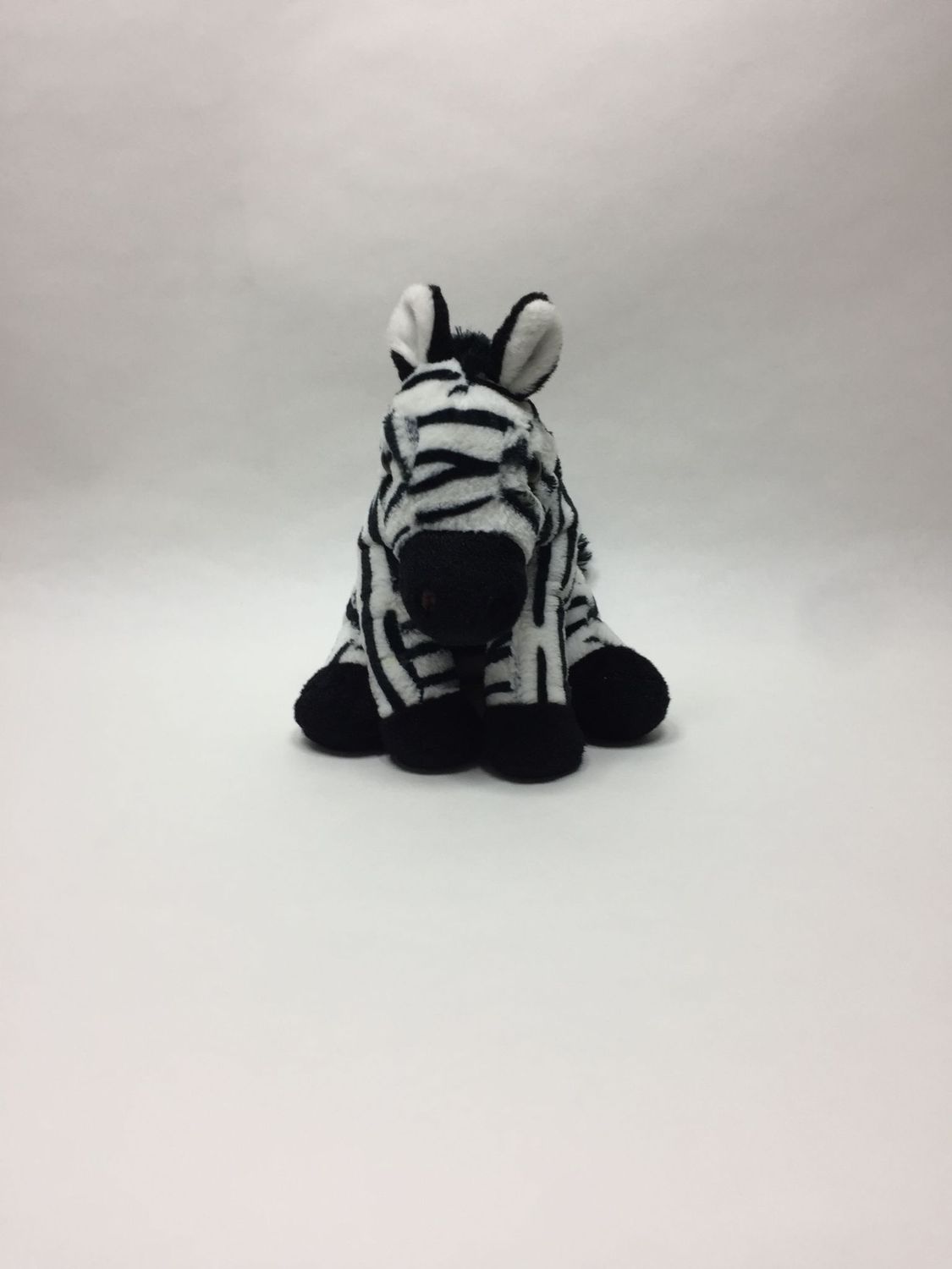 Zebra Wild Republic sitzend 33 cm selten