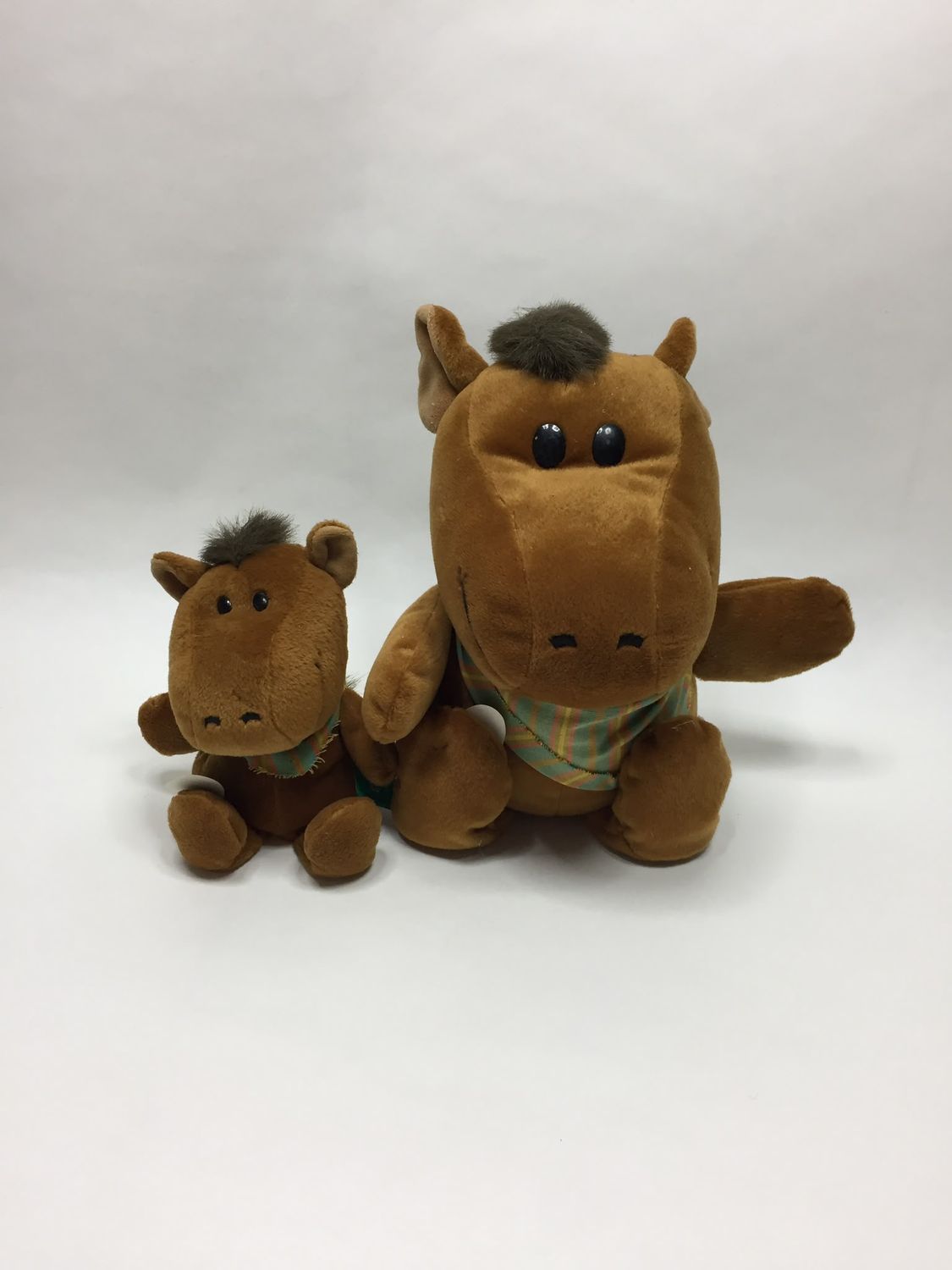 Pferd mit Baby W. Steinbeck stehend 35 cm Sammlerstück Neuwertig mit Etikett