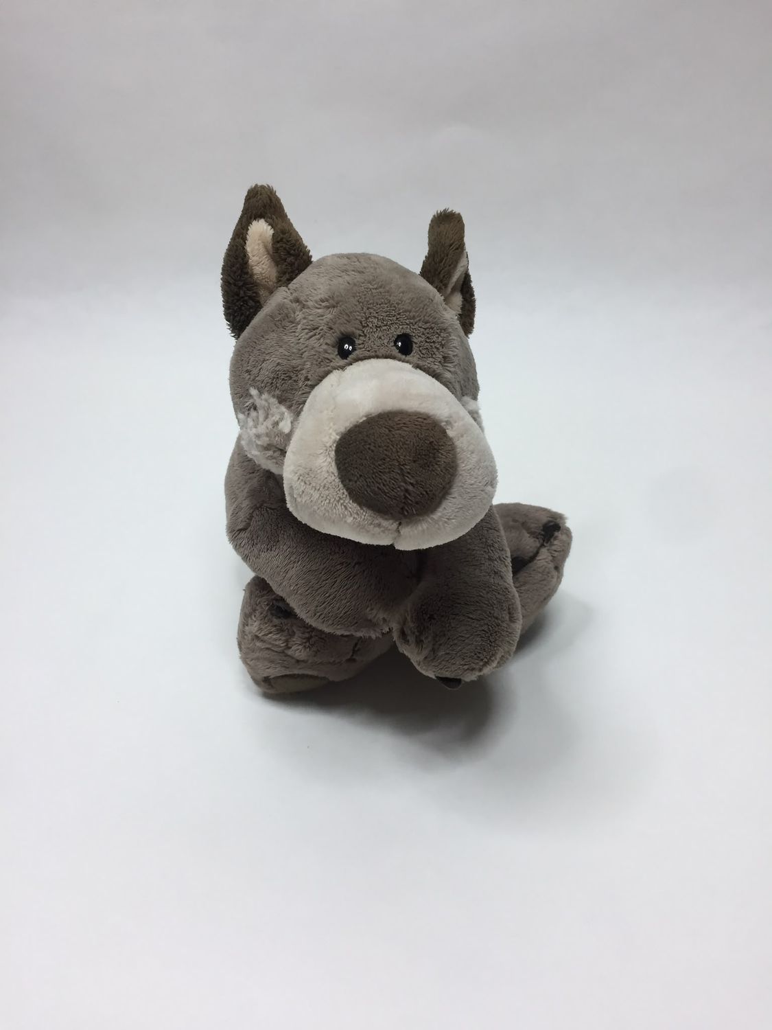 Nici Wolf Woody ( Etikett fehlt ) liegend 33 cm Mega Rarität