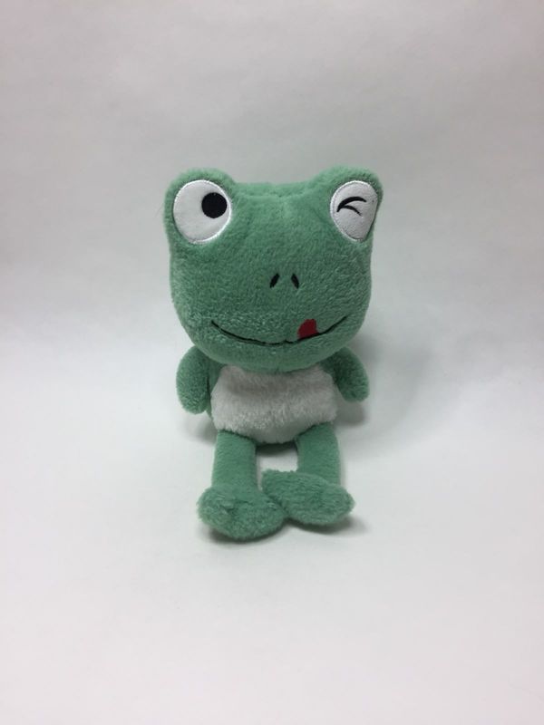 Frosch Knuffel stehend 30 cm selten Frosch Knuffel stehend 30 cm selten