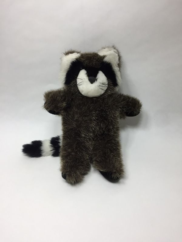 Waschbär Knuffel stehend 35 cm sehr selten Waschbär Knuffel stehend 35 cm sehr selten