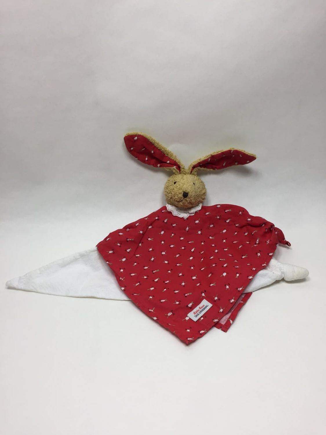 Schnuffeltuch / Schmusetuch Hase Käthe Kruse stehend 40 cm Sammlerstück