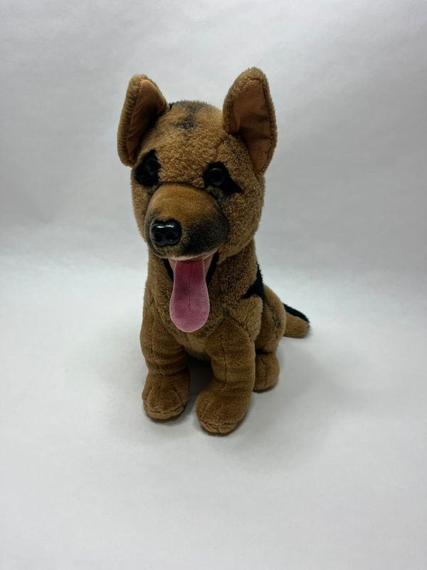 Kommissar Rex Hund Knuffel sitzend 38 cm selten Kommissar Rex Hund Knuffel sitzend 38 cm selten