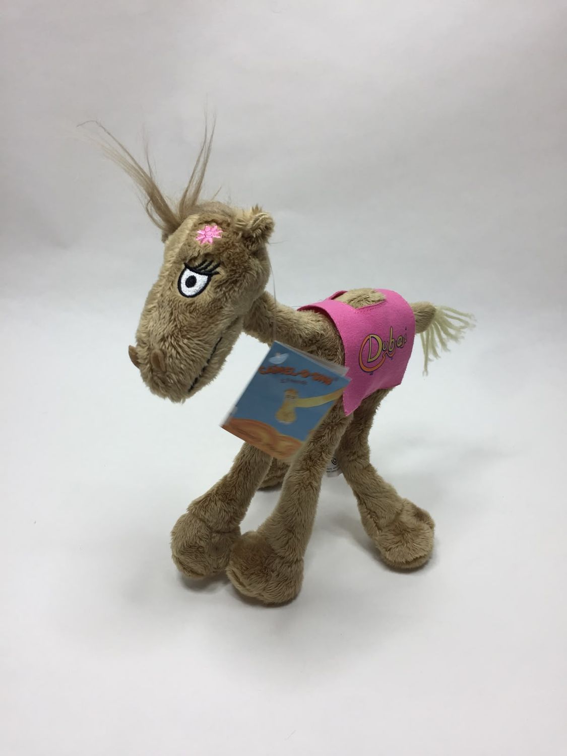 Kamel Sabine P. Moser Camel-O-Shy &amp; Friends "Cam-El-Lady" stehend 30 cm Neuwertig mit Etikett