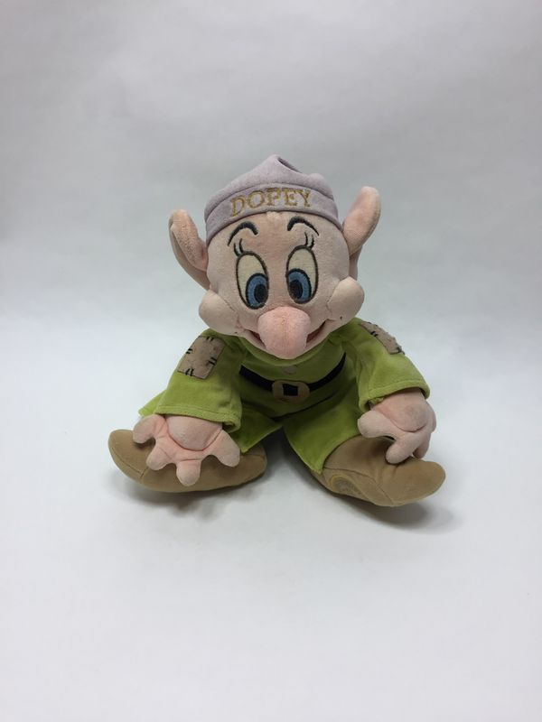 Disney Dopey Seppl 7 Zwerge stehend 35 cm selten Disney Dopey Seppl 7 Zwerge stehend 35 cm selten