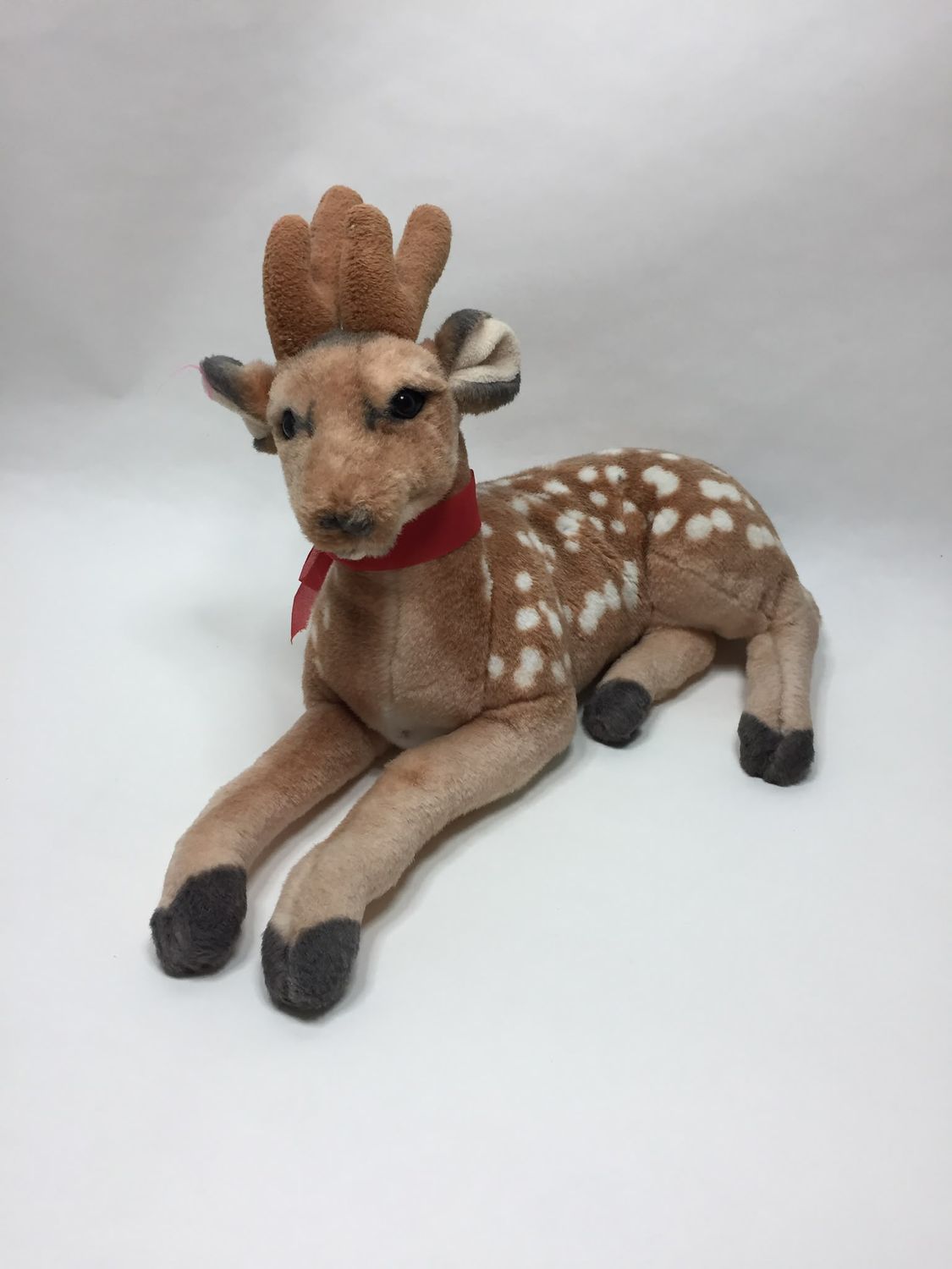 Reh Knuffel liegend 48 cm Rarität