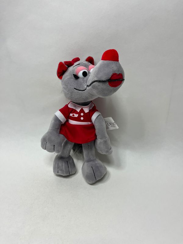 Wolf Wolf.eu stehend 25 cm Rarität und Sammlerstück