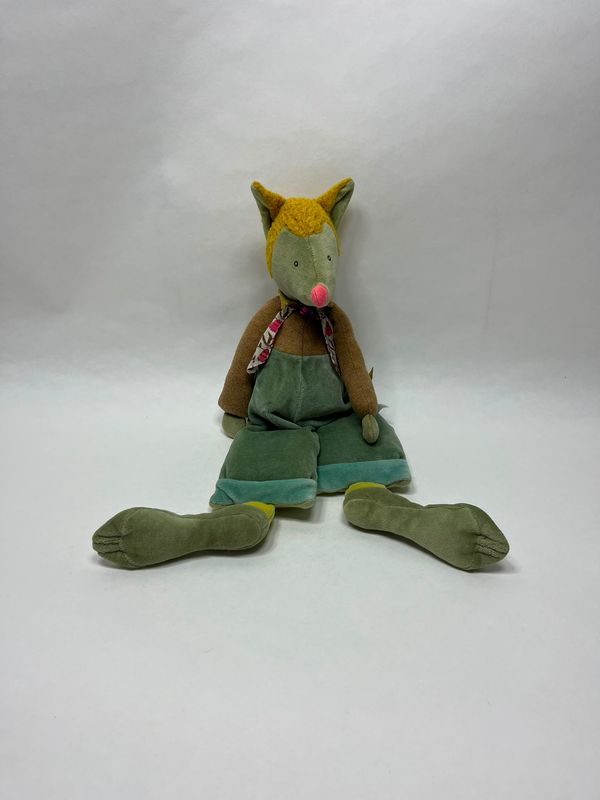 Wolf Moulin Roty "Loulou" stehend 48 cm Sammlerstück