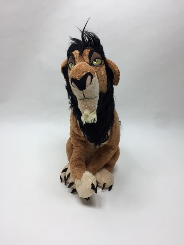 Disney Scar König der Löwen sitzend 40 cm Mega Sammlerstück Disney Scar König der Löwen sitzend 40 cm Mega Sammlerstück