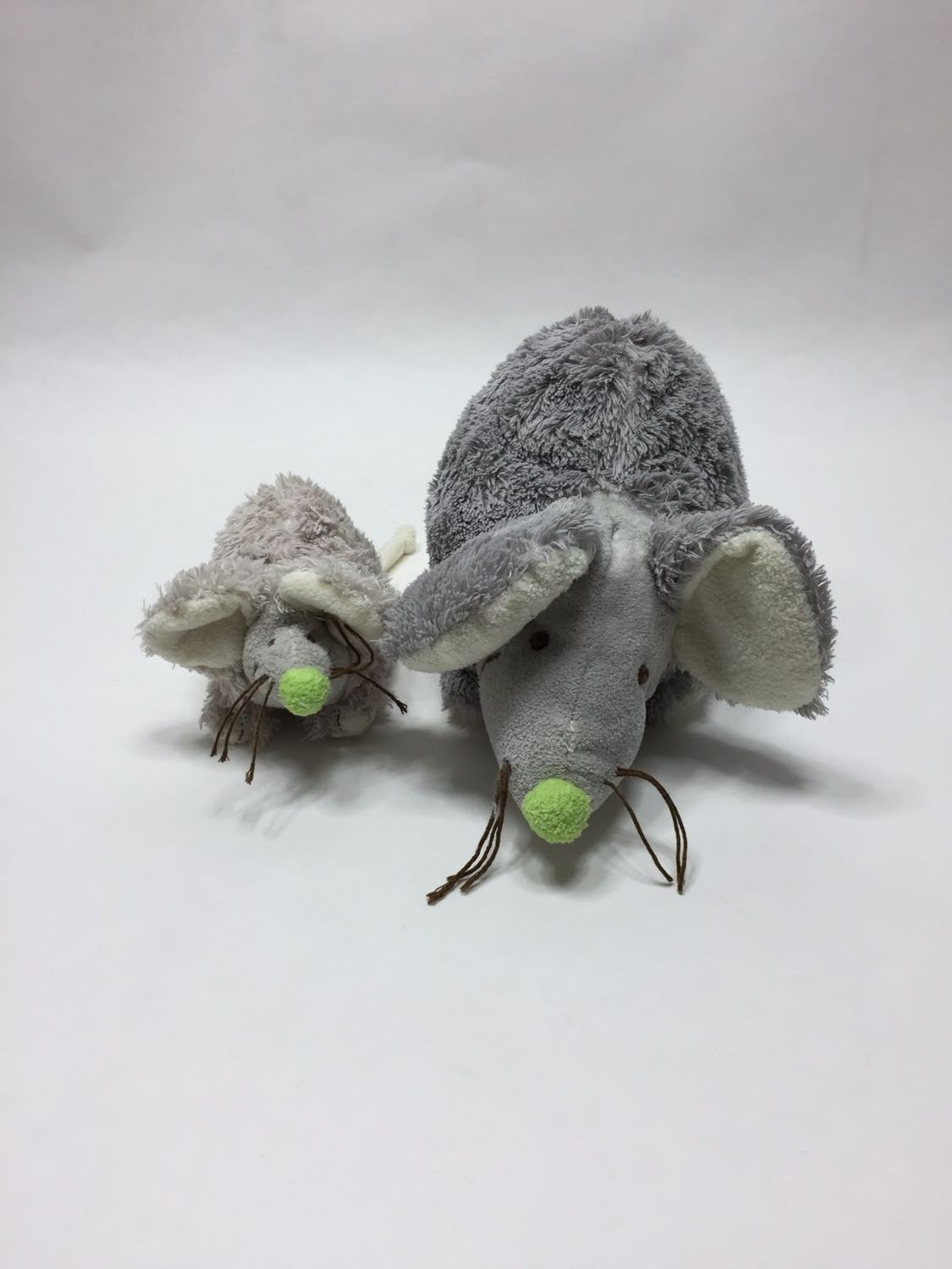 Maus mit Baby Happy Horse liegend 45 cm sehr selten
