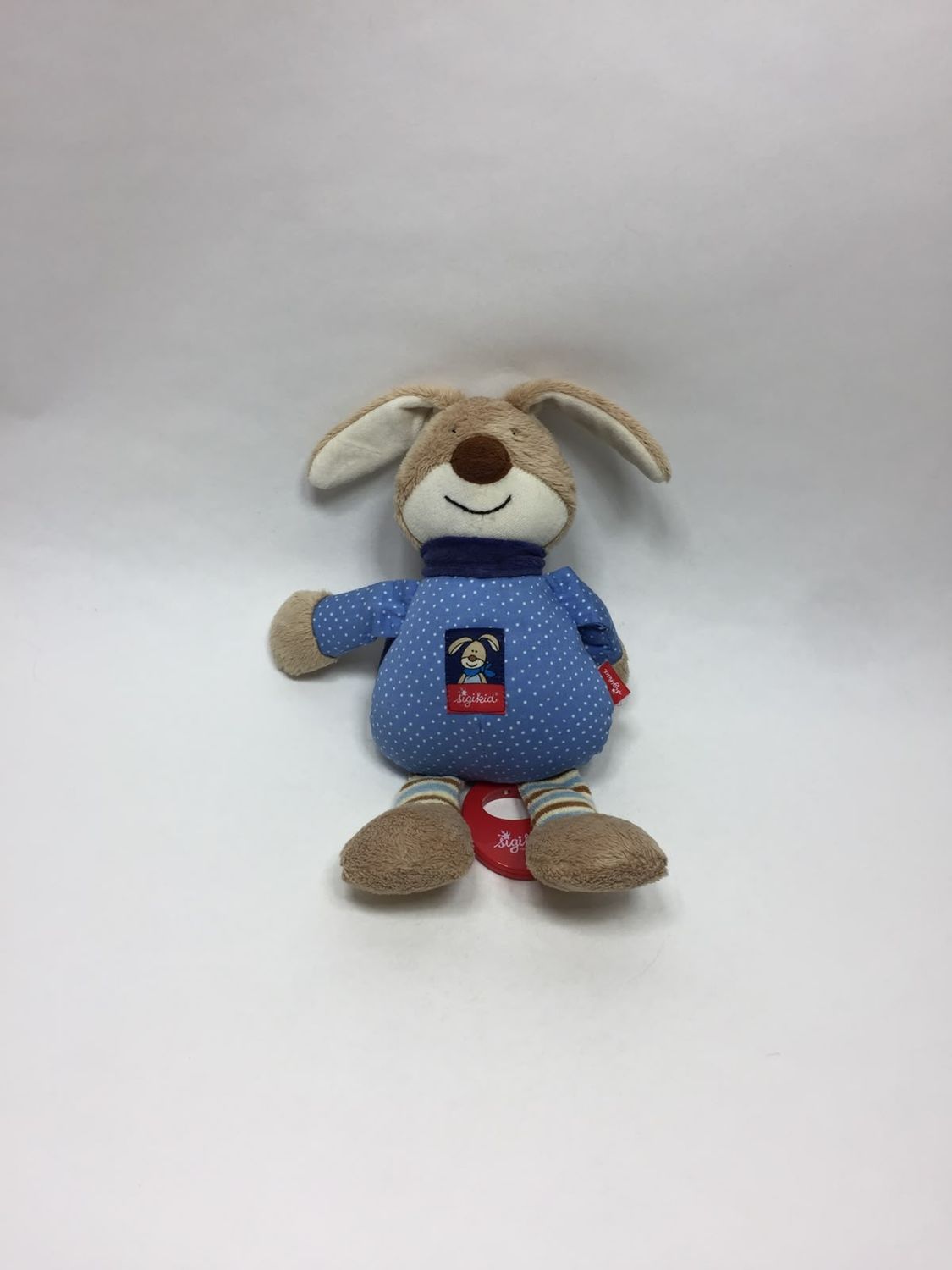 Hase Musikuhr Sigikid "Semmel Bunny" stehend 32 cm Sammlerstück