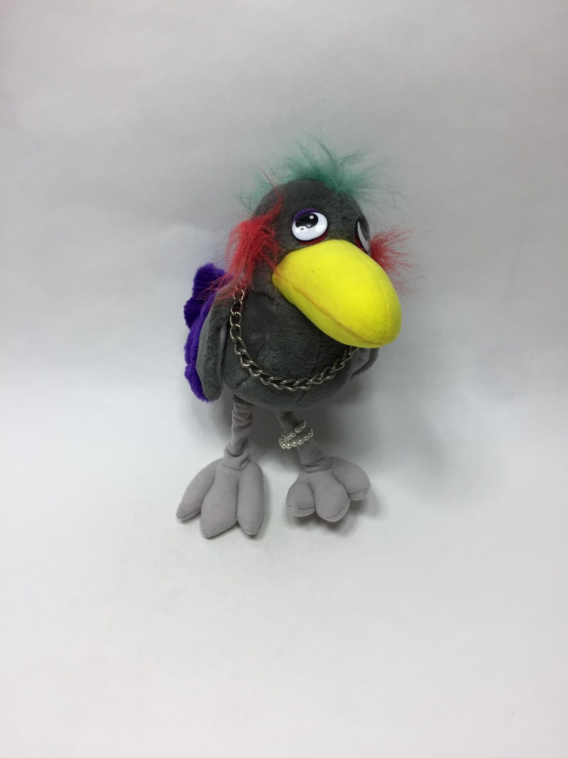 Vogel Knuffel stehend 25 cm Rarität und Sammlerstück