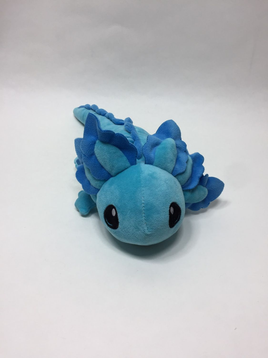 Axolotl KG Hamburg liegend 40 cm Mega selten