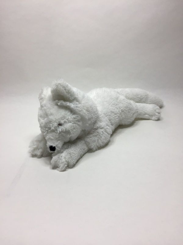 Fuchs Polarfuchs Knuffel liegend 62 cm Sammlerstück Fuchs Polarfuchs Knuffel liegend 62 cm Sammlerstück