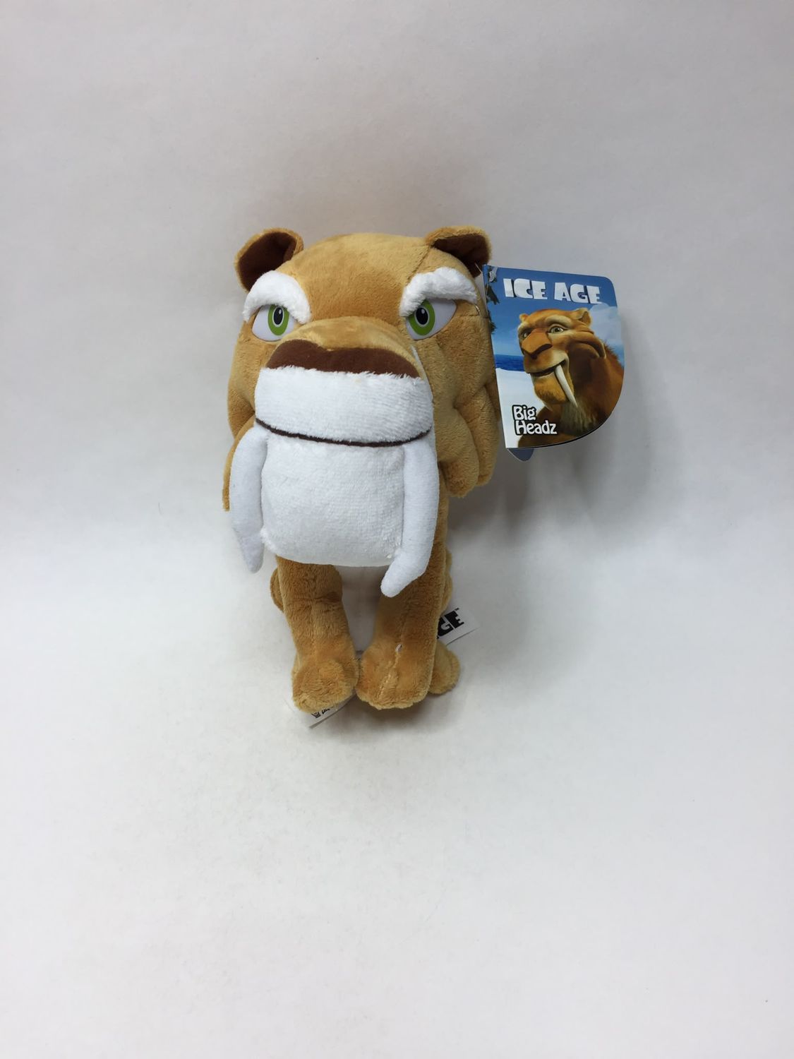 Diego Säbelzahntiger Ice Age Blue Sky sitzend 23 cm Neuwertig mit Etikett