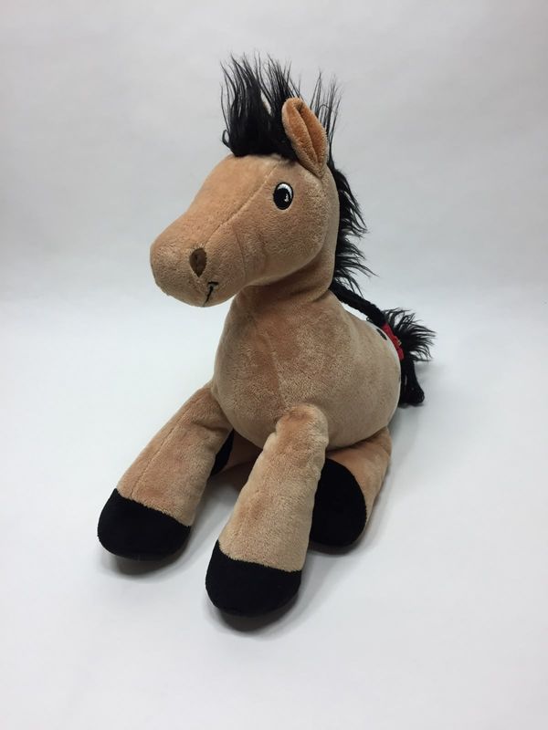 Pferd Knuffel stehend 48 cm selten