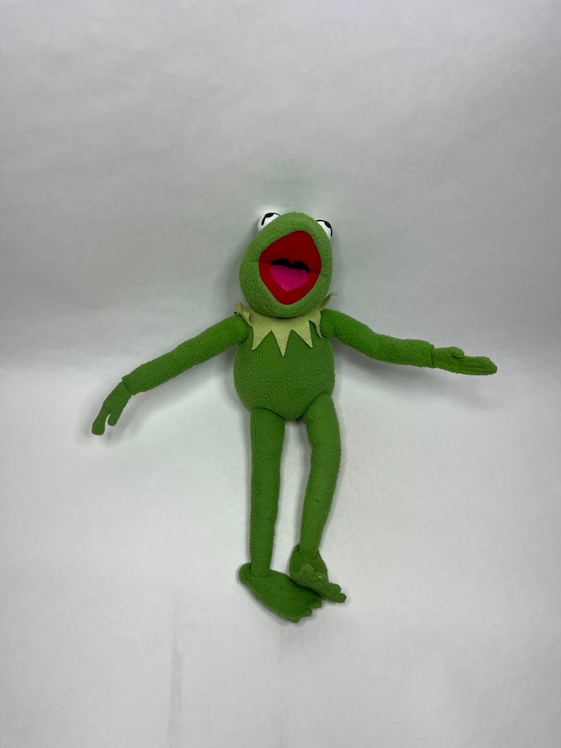Kermit Der Frosch Knuffel stehend 48 cm Vintage Rarität und Sammlerstück