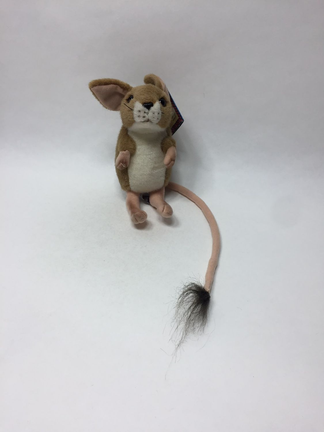 Springmaus Kuschelwuschel stehend 20 cm Neuwertig mit Etikett