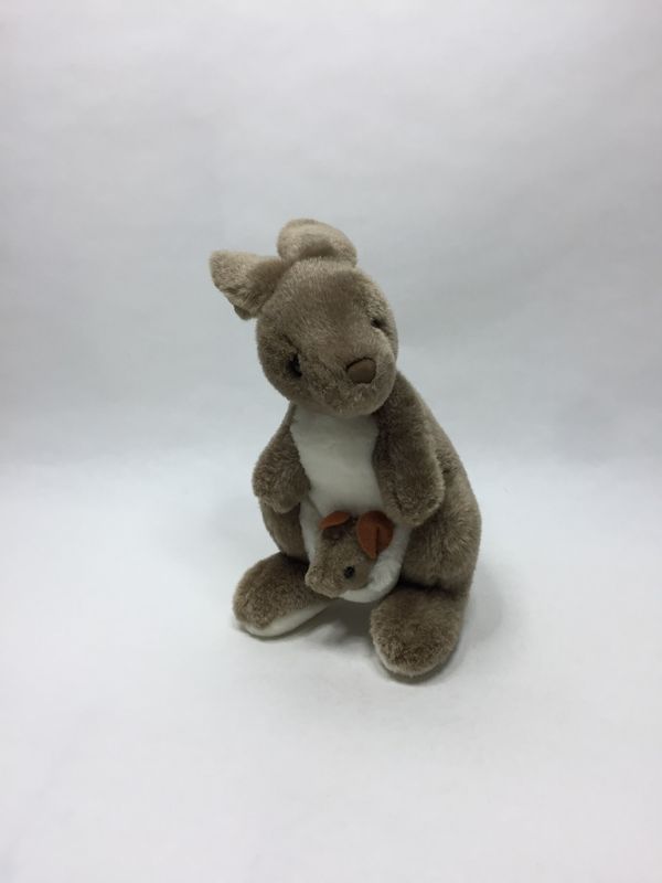 Känguru mit Baby Australian Toys stehend 27 cm Rarität Känguru mit Baby Australian Toys stehend 27 cm Rarität