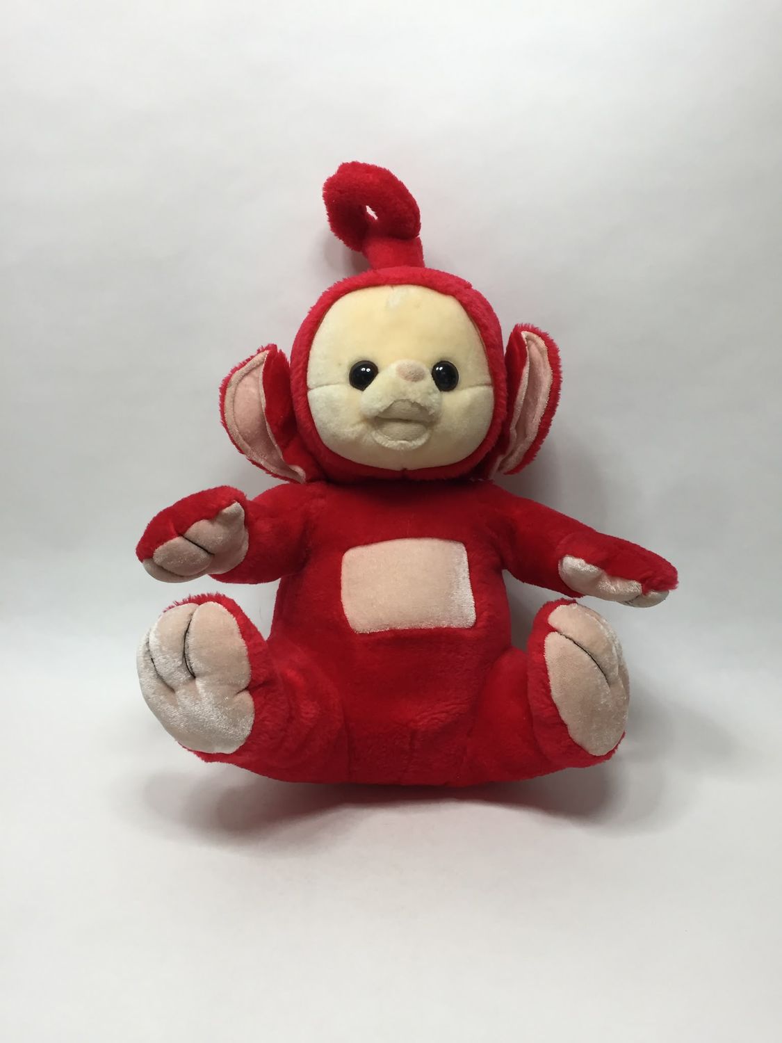 Teletubbies Po Knuffel sitzend 45 cm Mega Sammlerstück und Rarität