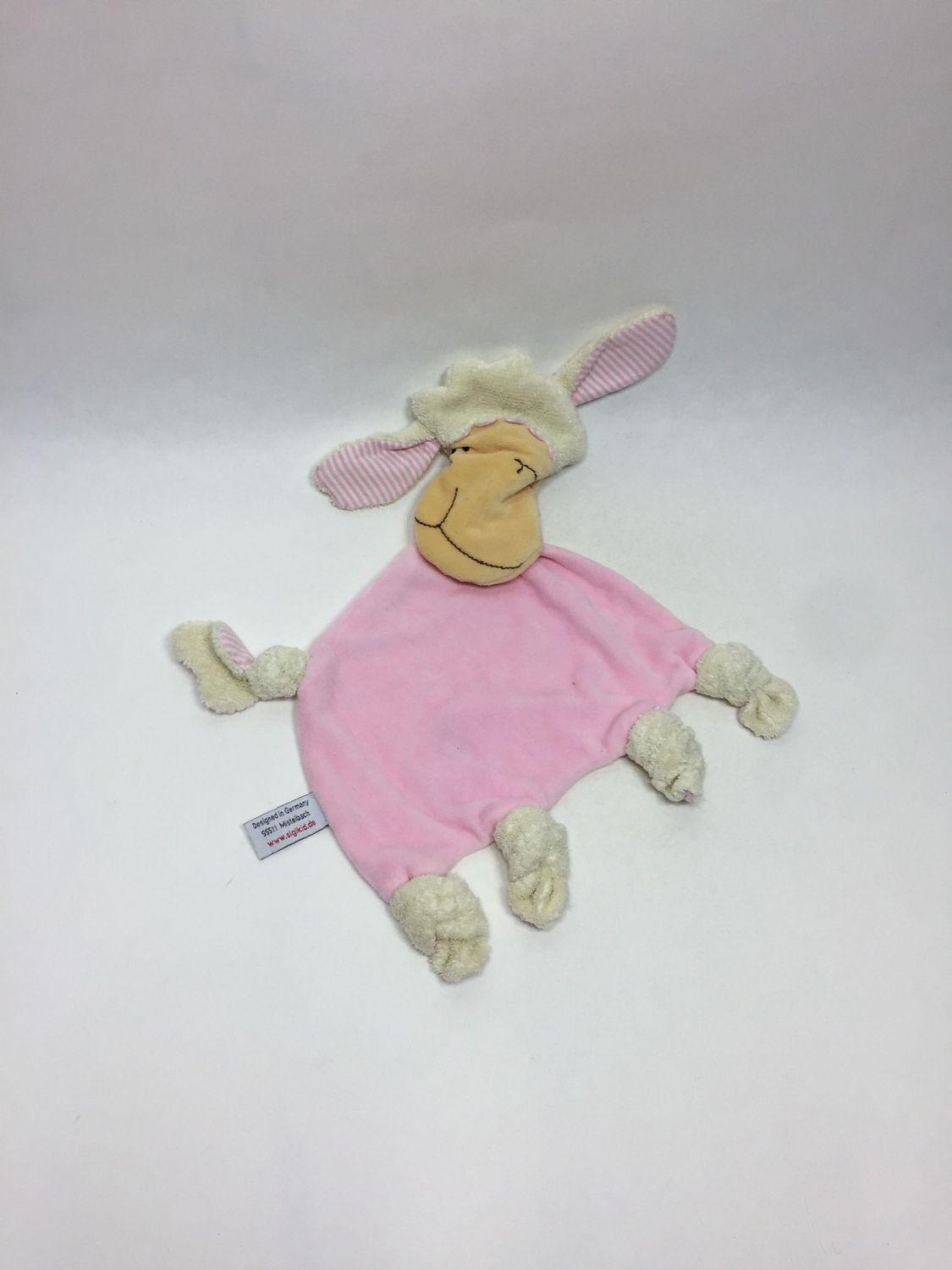 Schnuffeltuch / Schmusetuch Schaf Sigikid stehend 33 cm sehr selten
