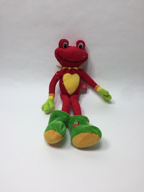 Frosch Professor Poggy Karls Markt stehend 40 cm Sammlerstück