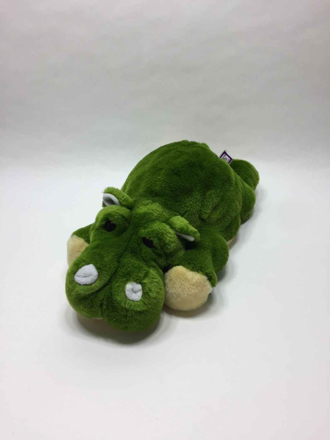 Nilpferd Kuschelwuschel liegend 48 cm sehr selten