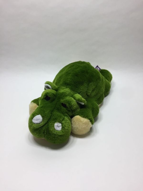 Nilpferd Kuschelwuschel liegend 48 cm sehr selten
