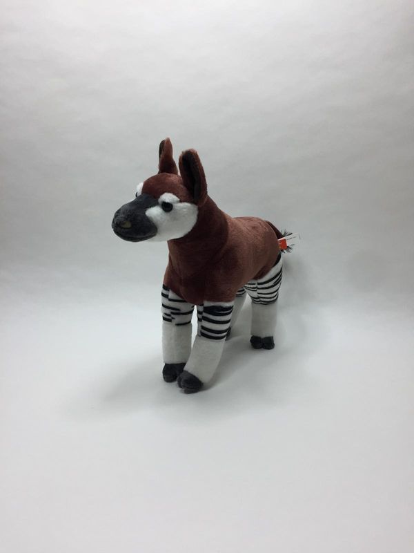 Okapi Wild Republic stehend 40 cm selten