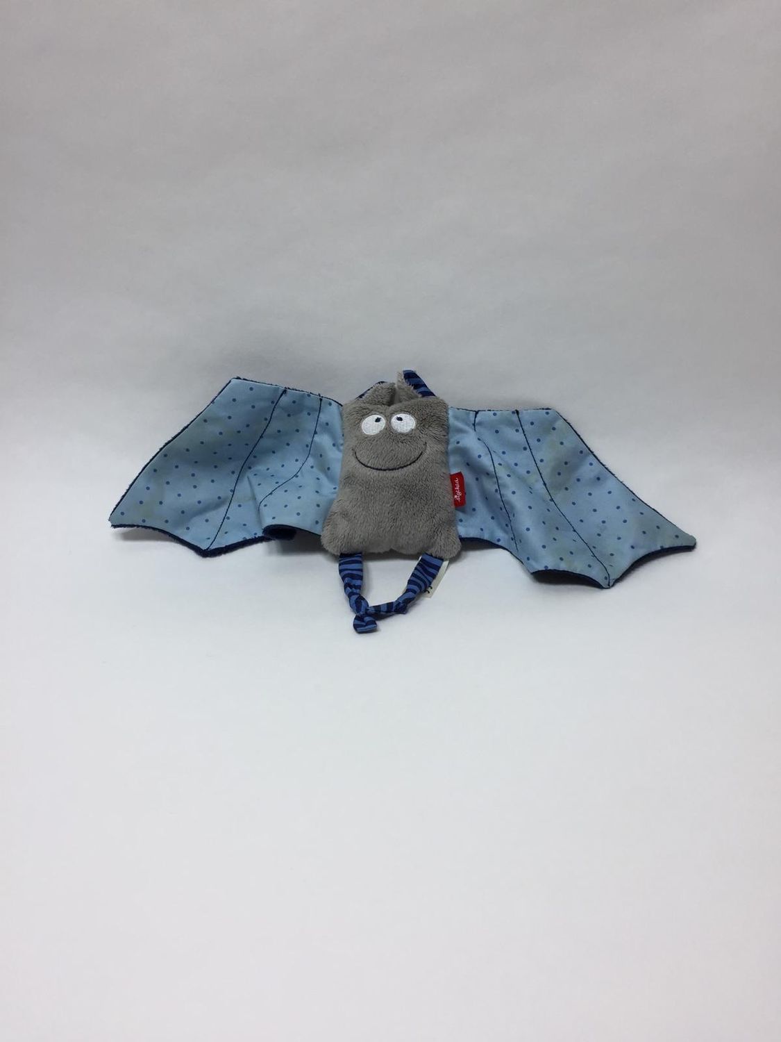 Schnuffeltuch / Schmusetuch Fledermaus Sigikid stehend 40 cm selten