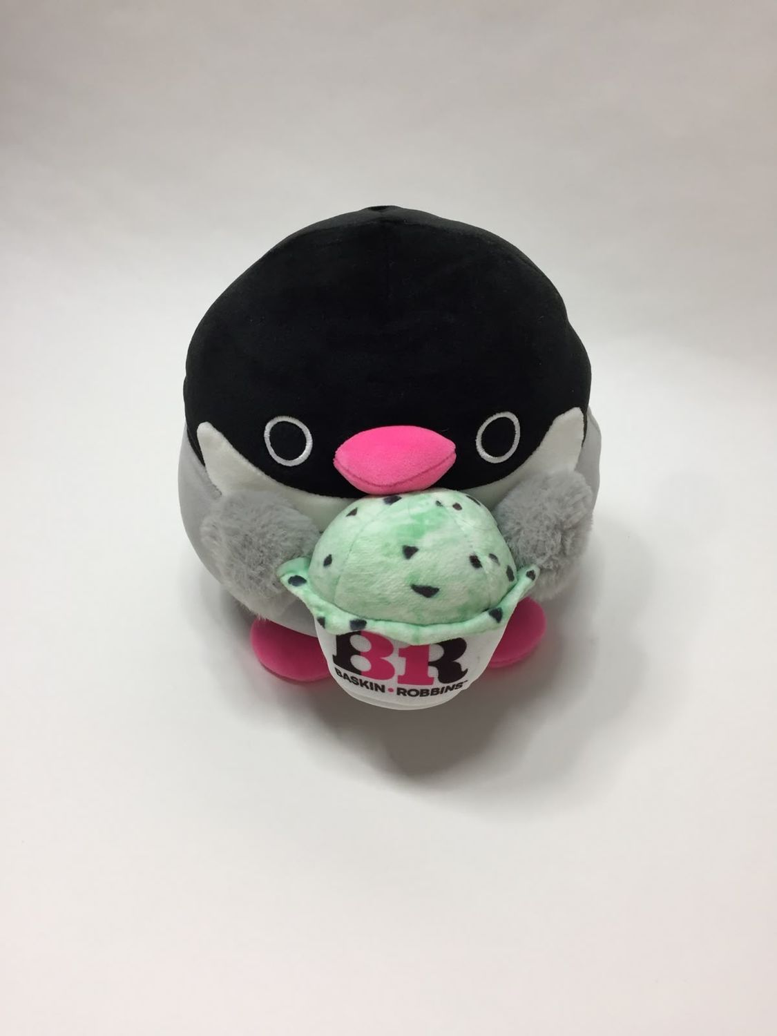Pinguin Snackles Zuru "Penelope" Baskin-Robbins-Eis stehend 23 cm selten