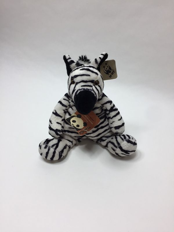WWF Zebra stehend 25 cm selten mit Etikett WWF Zebra stehend 25 cm selten mit Etikett