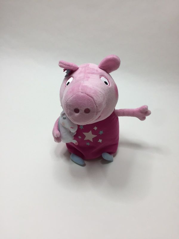 Peppa Wutz Knuffel stehend 28 cm Sammlerstück Peppa Wutz Knuffel stehend 28 cm Sammlerstück