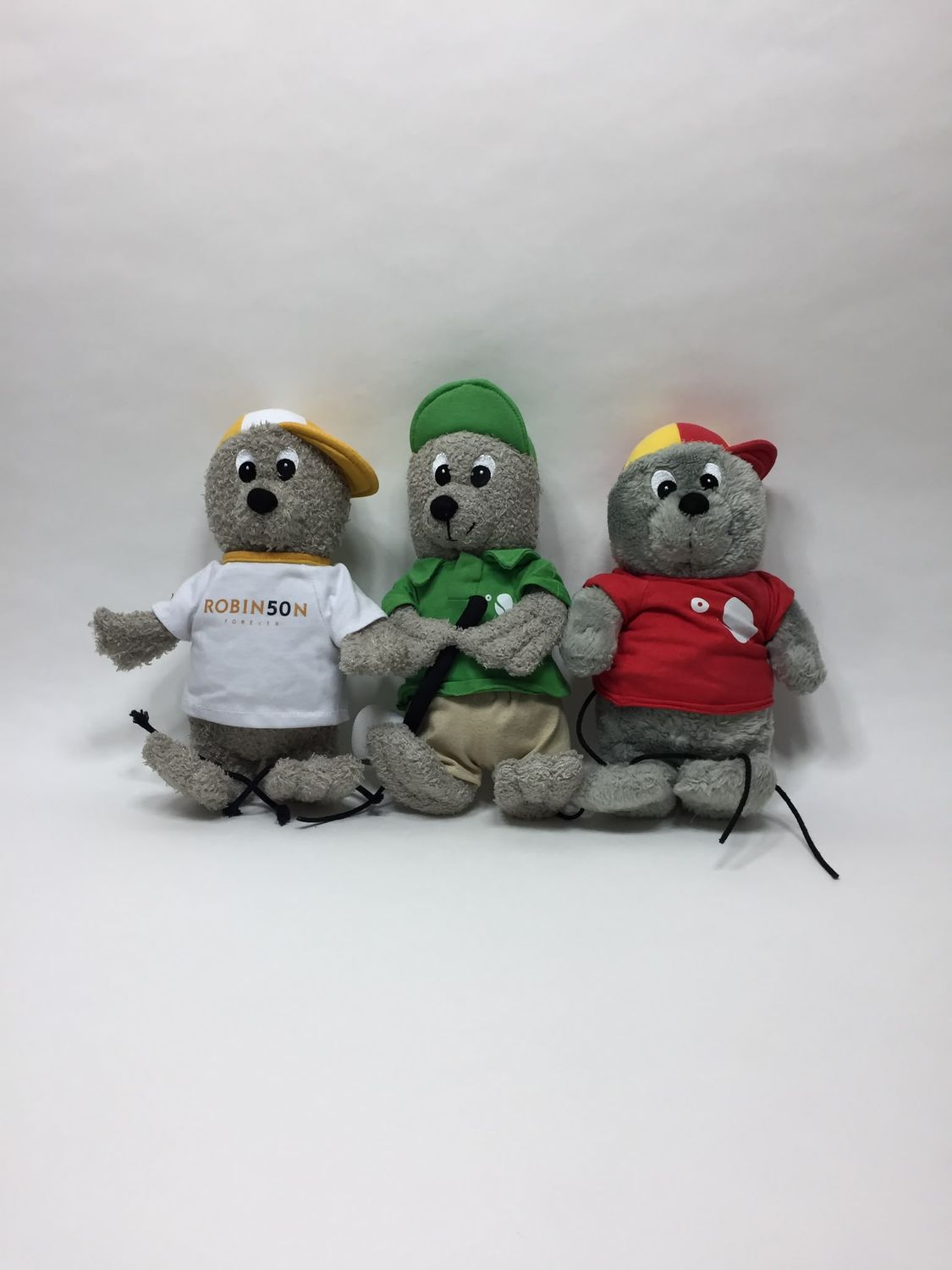Robbe Trio Maskottchen Robinson "Roby" stehend 25 cm Mega Sammlerstück