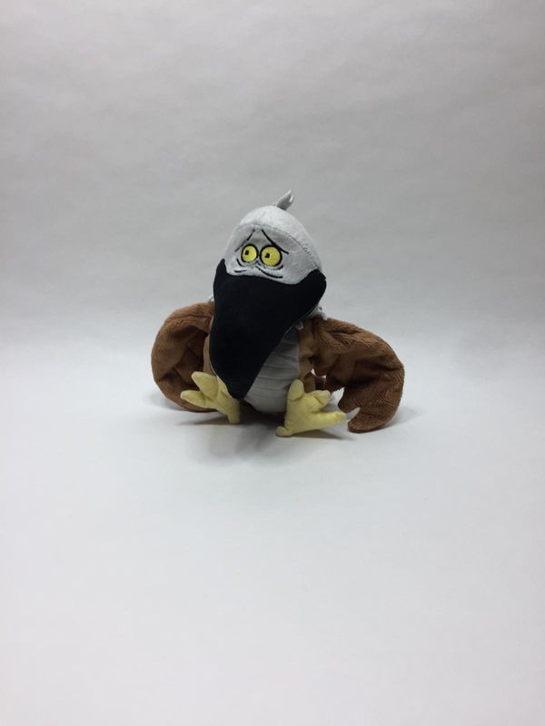 Adler Handpuppe Ikea ( Etikett fehlt ) stehend 30 cm selten