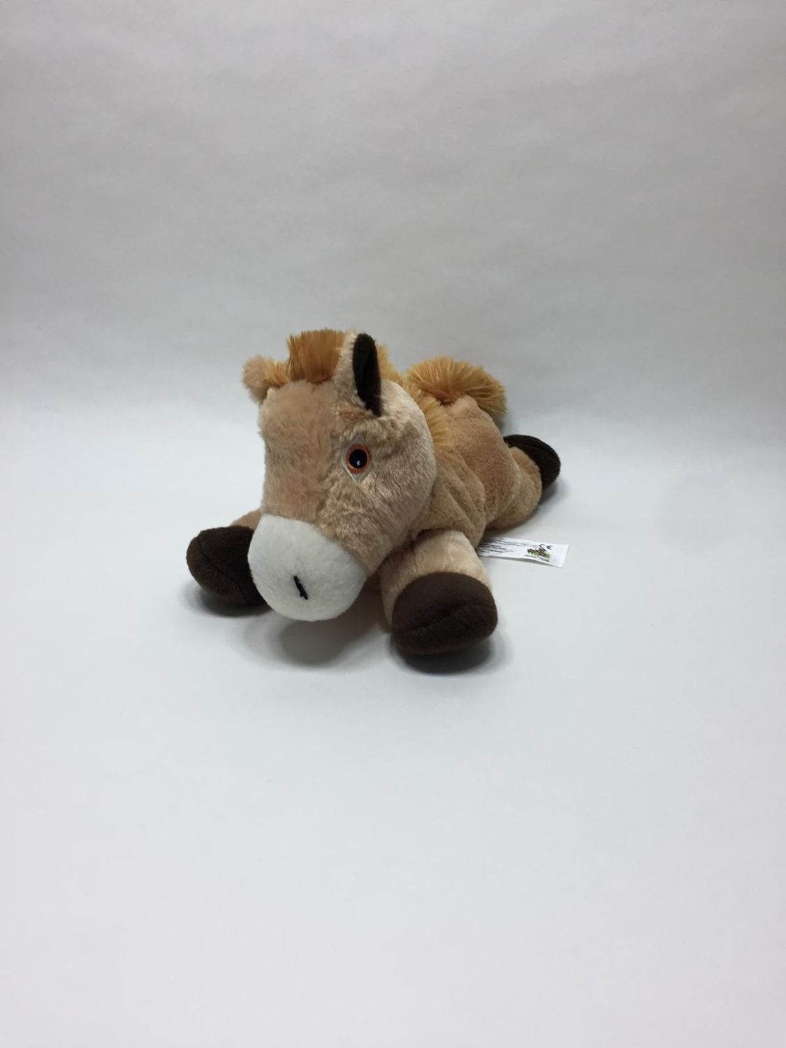 Pferd Wärmekissen Habibi Plush liegend 38 cm selten